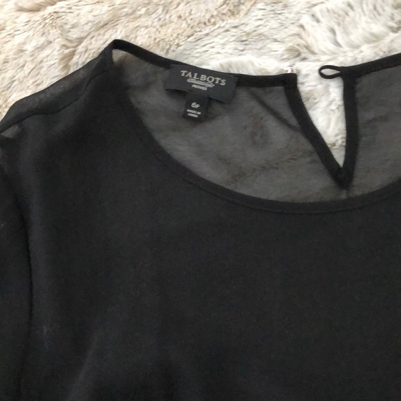 Talbot NWOT Gorgeous Black Dress! - Picture 7 of 8